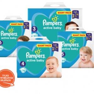 Supercena Pieluchy Pampers Active baby