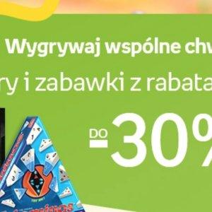 Wygrywaj wspólne chwile - gry i zabawki z rabatami do - 30%