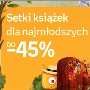 Setki książek dla najmłodszych do -45%