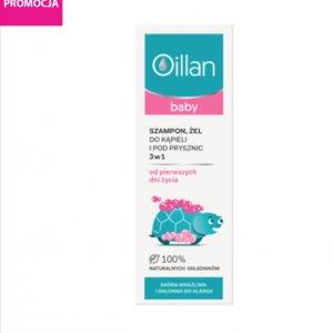 OILLAN BABY 3W1 szampon, żel do kąpieli i pod prysznic