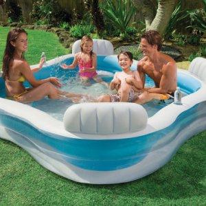 Basen dmuchany z siedziskiem INTEX -20%