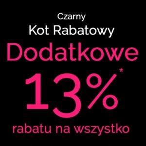 Czarny Kot Rabatowy w Endo - dodatkowe 13% na wszystko