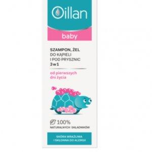 OILLAN BABY szampon, żel do kąpieli i pod prysznic, 200 ml