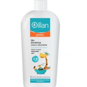 OILLAN JUNIOR żel do mycia ciała i włosów, 400 ml