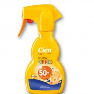 CIEN SUN Wodoodporny spray do opalania dla dzieci z SPF50+