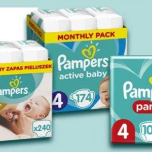 Pieluszki Pampers w Empiku -19 zł