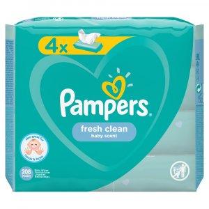 PAMPERS FRESH CLEAN chusteczki nawilżane