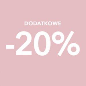 Dodatkowe -20%  na nowości w ebutik.pl