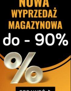 Wyprzedaż magazynowa w Taniej Książce do -90%