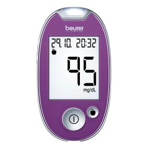 Zdjęcie produktu Beurer GL 44 Glukometr, fioletowy