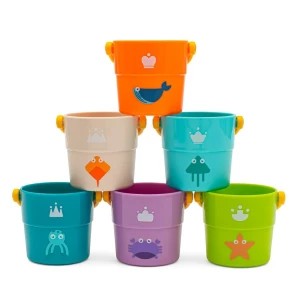 Zdjęcie produktu Kubki do zabawy Baby Mix, 6 szt.