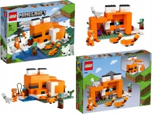 Zdjęcie produktu Lego Minecraft 21178 Siedlisko Lisów