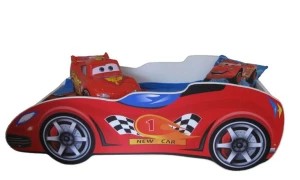 Zdjęcie produktu ﻿ŁÓŻKO DZIECIĘCE - NEW CAR - KOLOR CZERWONY