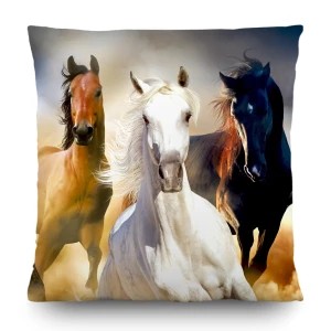 Zdjęcie produktu Poduszka Horses, 45 x 45 cm 4-Home